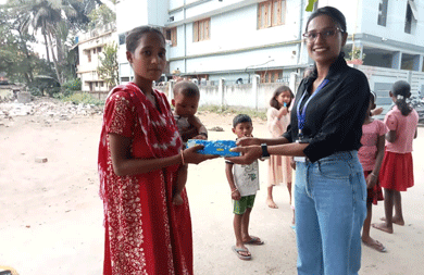 Providing Sanitary Pads